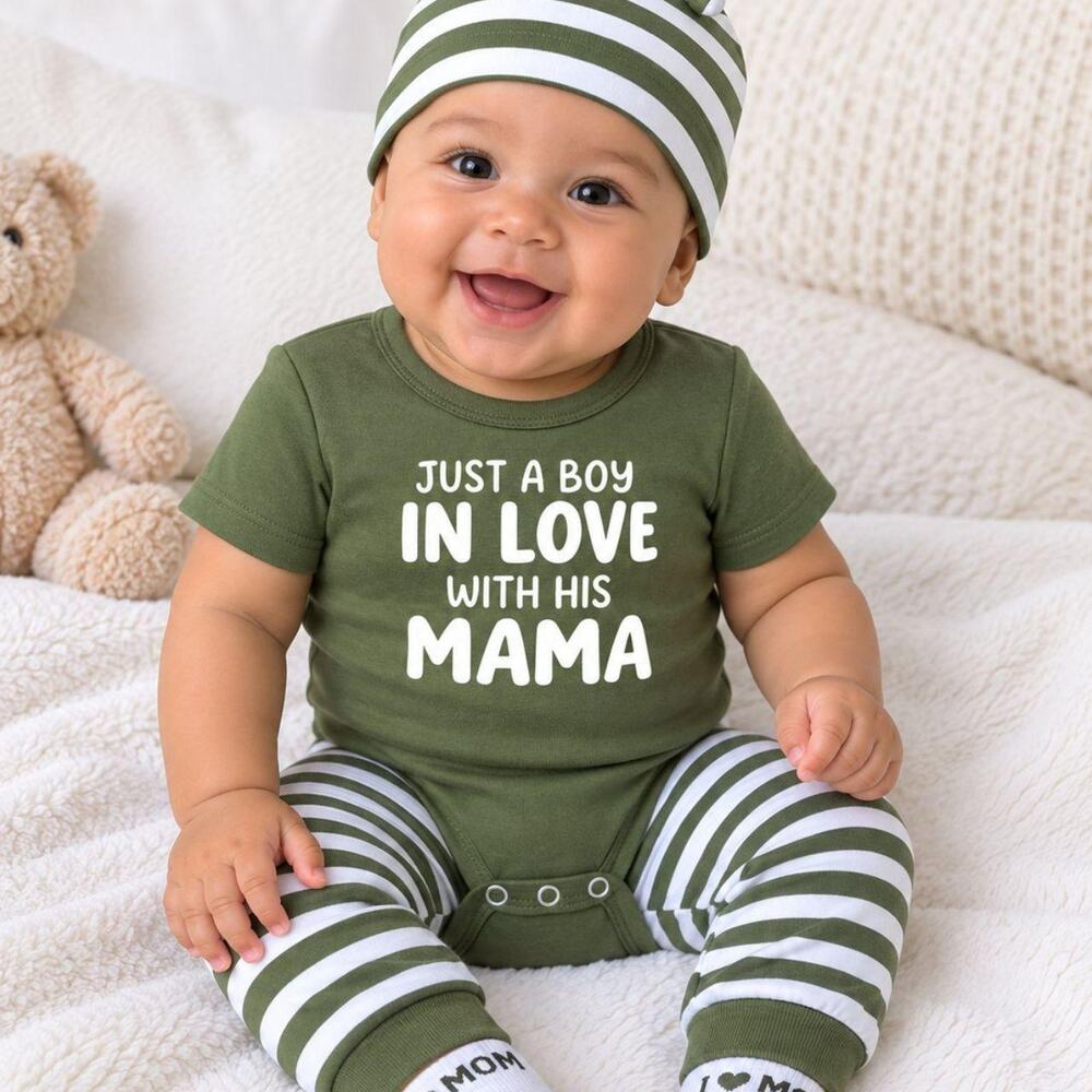 Adorable 4 piece baby boy outfit - Picture 2 of 8